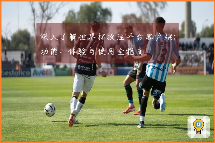 深入了解世界杯投注平台客户端：功能、体验与使用全指南